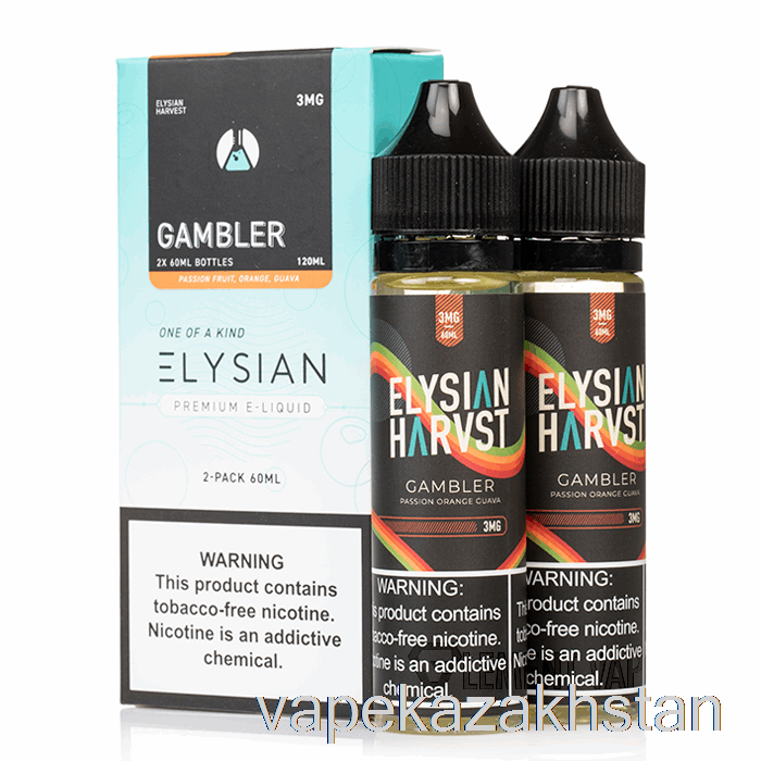 Vape Kazakhstan The DBCL - Gambler - Elysian Labs - 120mL 0mg